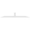 Ekena Millwork Portland Architectural Grade PVC Gable Bracket, 84"W x 14"H x 4"D x 4"F, 4/12 Pitch GBP084X14X0404POR00 - alternate 2